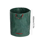 Sac à déchets de jardin | Design pliable et étanche | Capacité 200L | Réutilisable
