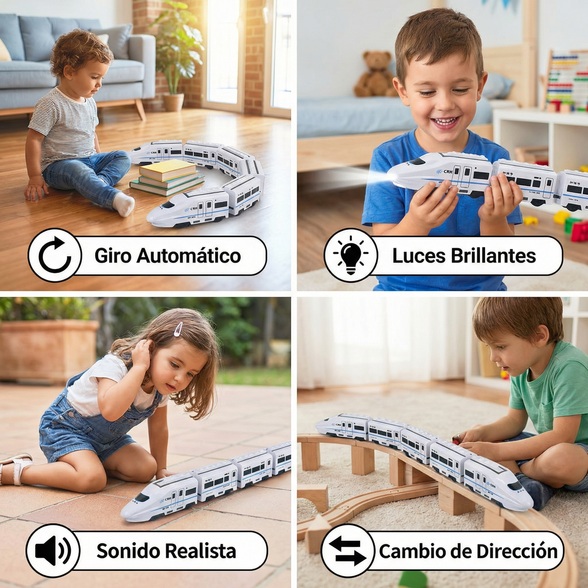 TrainTrekker - Train à Tirer Éducatif pour Tout-Petits