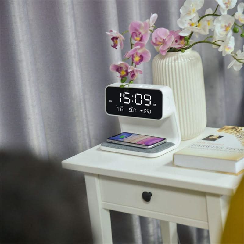 Vue de la lampe de chevet pratique avec commande tactile
