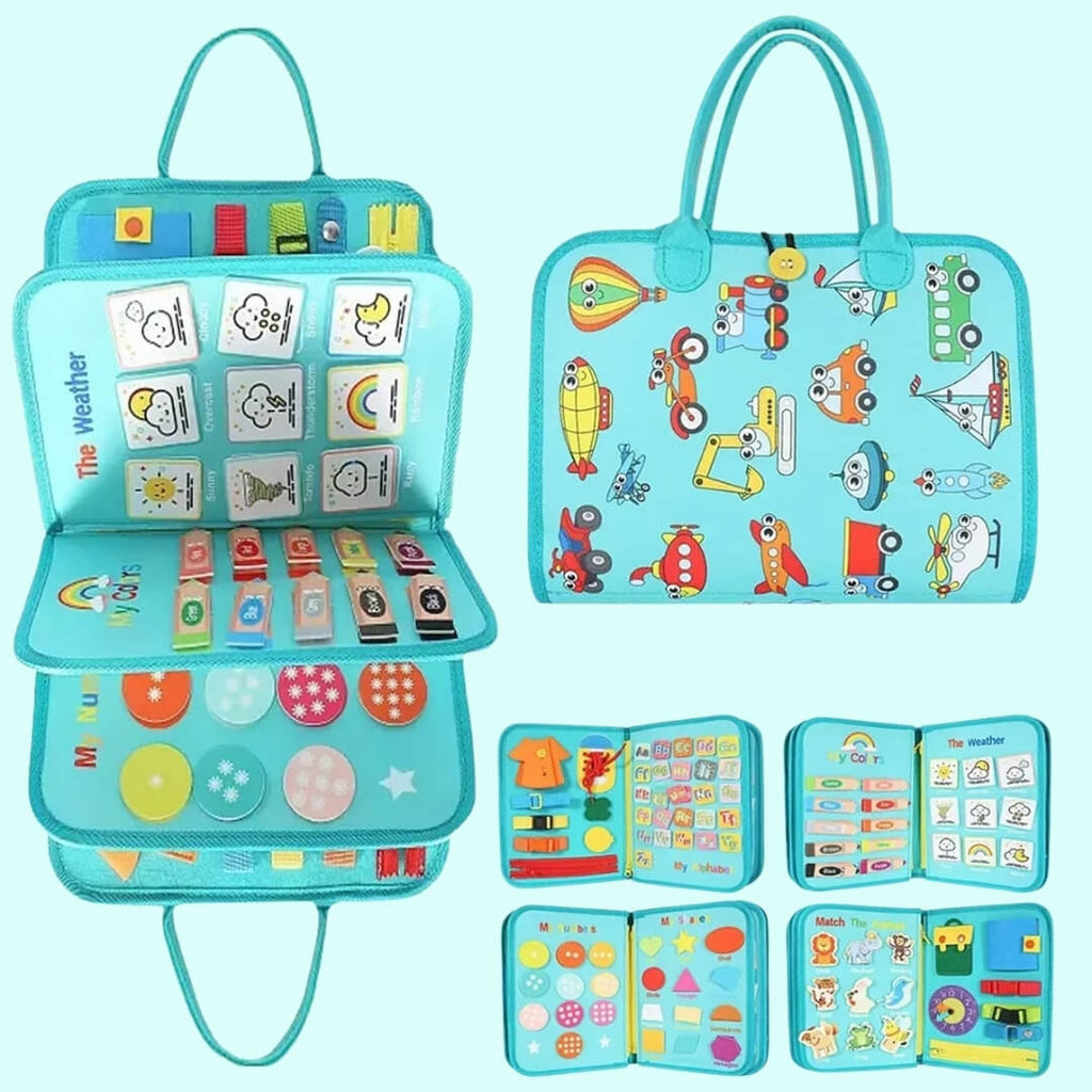 TodyJoy - Tableau d'Activités Montessori pour Tout-Petits
