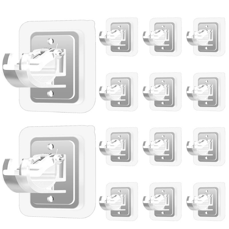 WallGuard - Supports Rideaux Sans Perçage et Sans Dommages