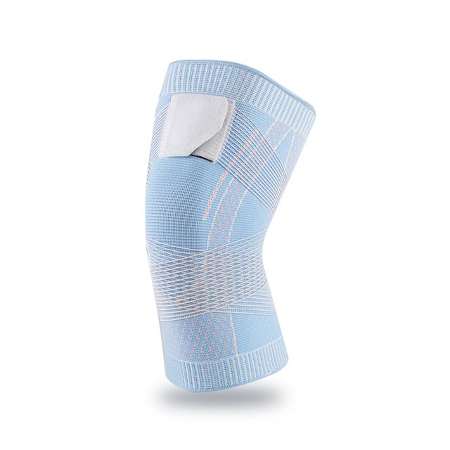 Housse Genouillère Sport Tissu 3D Soutien Actif Respirant