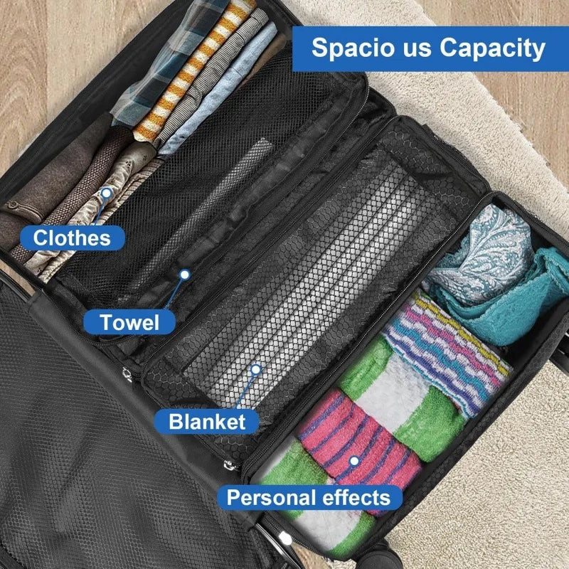 Valizo utilisé pour séparer et ranger les essentiels dans une valise