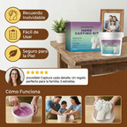 CherishCraft - Kit de Moulage d'Empreinte de Main en 3D