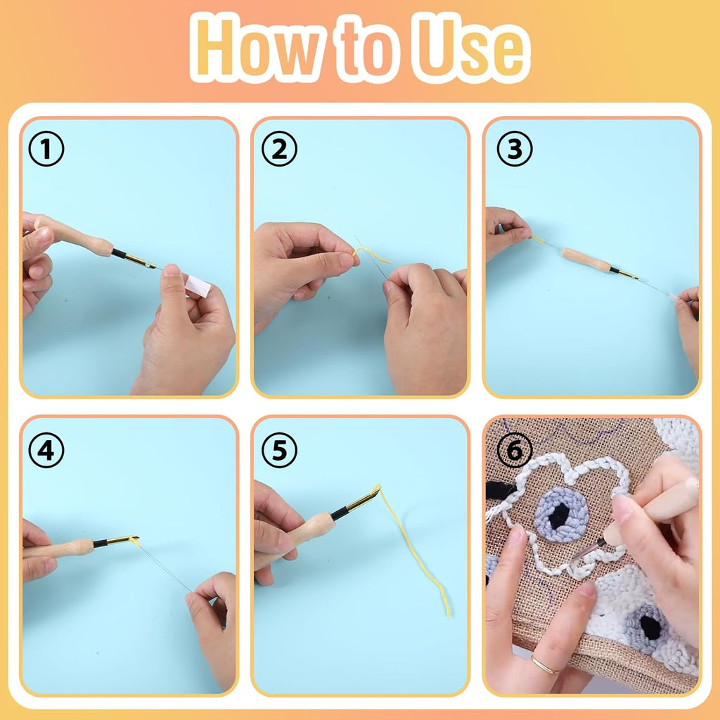 NeedleArt™ - Set d'aiguilles à broder