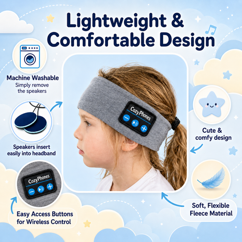 Bandeau audio enfant TravelTots – Voyage et sommeil