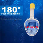 HydroVista™ - Masque de Snorkeling Anti-Buée Confortable