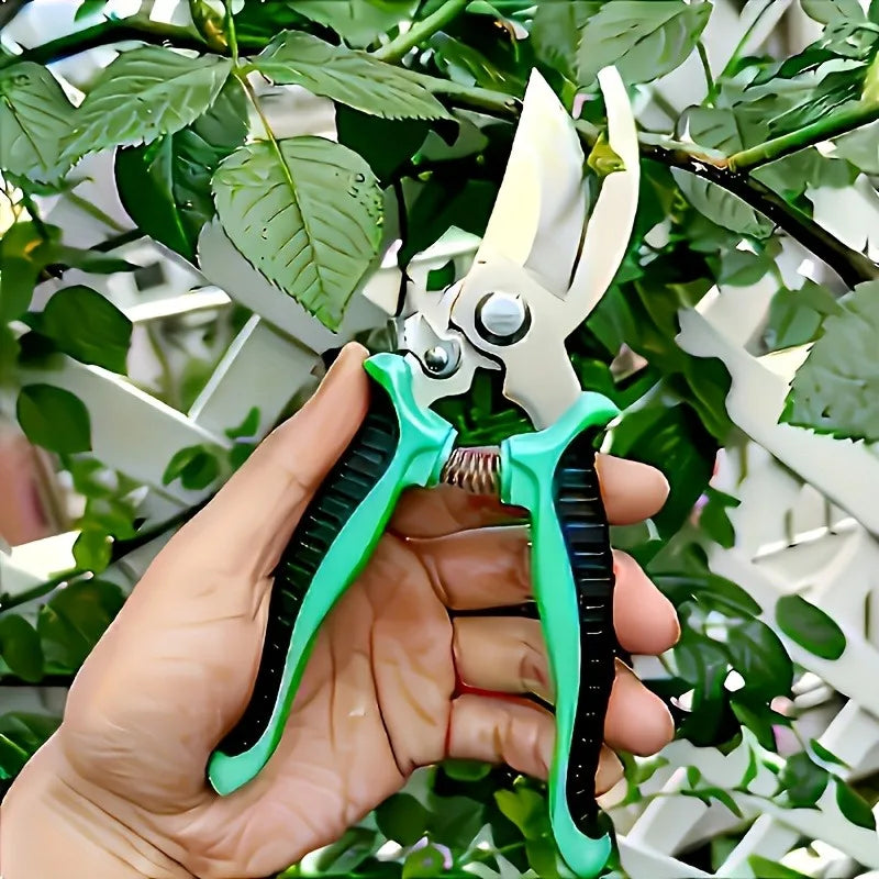 Détail de la poignée ergonomique du sécateur Florévia