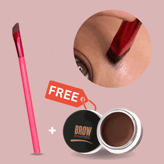 BrowGlow - Pinceau à Sourcils Fournis et Naturels