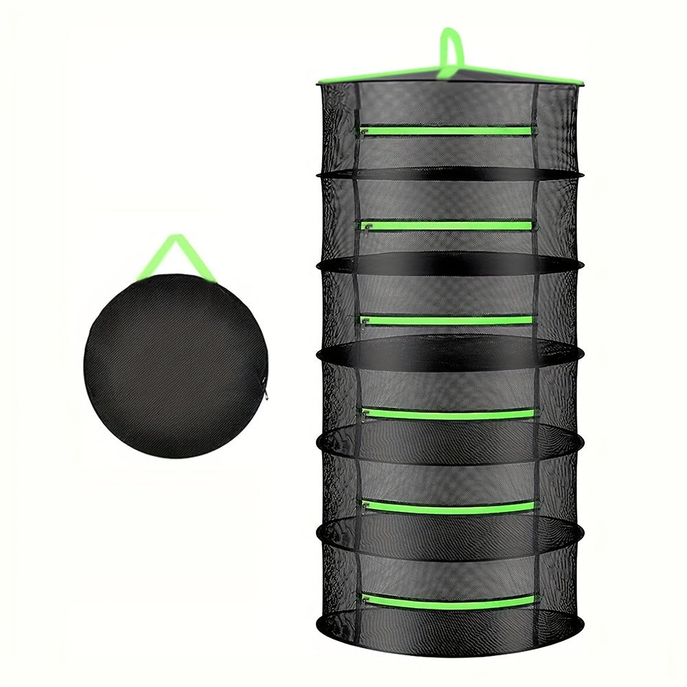 Séchage suspendu pour herbes | Maille respirante multi-couches | Pliable et peu encombrant | Conservation de l'arôme