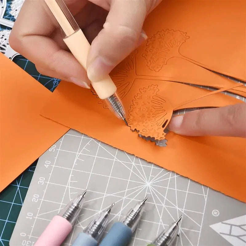 PreciCraft™ - Ensemble de Stylos de Sculpture | Ressemble à un Stylo - Coupe Comme un Couteau