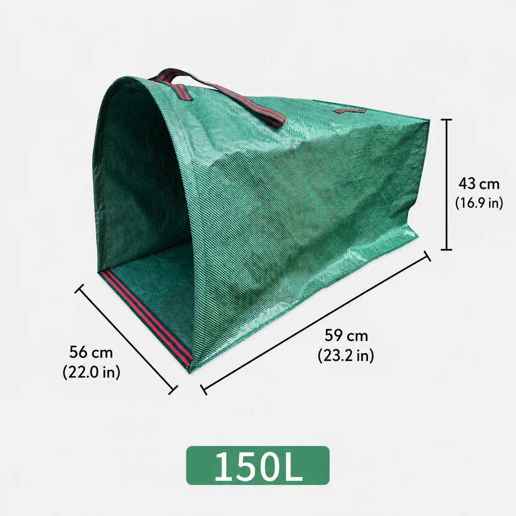Sac de jardin Verdelio en utilisation pour l'entretien extérieur