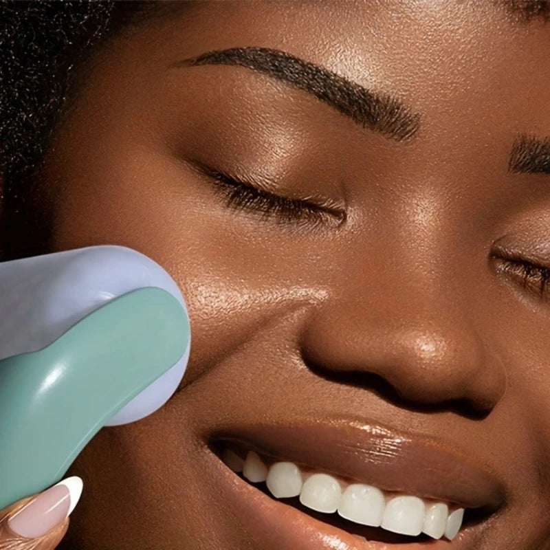 Rouleau de glace pour le visage | Masseuse portative rafraîchissante | Pour visage et yeux | Spa à domicile