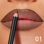 Contour des lèvres | Mat waterproof, Formule longue tenue | Précision crémeuse, Sans transfert | 6 teintes