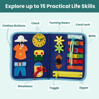 TodyJoy - Tableau d'Activités Montessori pour Tout-Petits