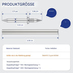 Double Head Base Pin™ - Clous Double Tête Galvanisés pour Plinthes