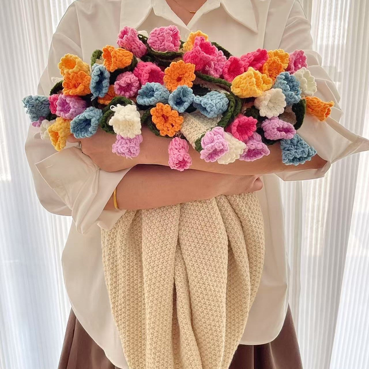CozyLily - Chaleur Douce Exceptionnelle avec un Beau Motif au Crochet