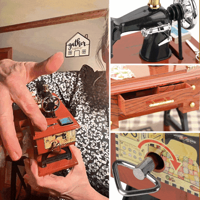 Boîte à musique décorative MelodyCharm – Mélodie douce