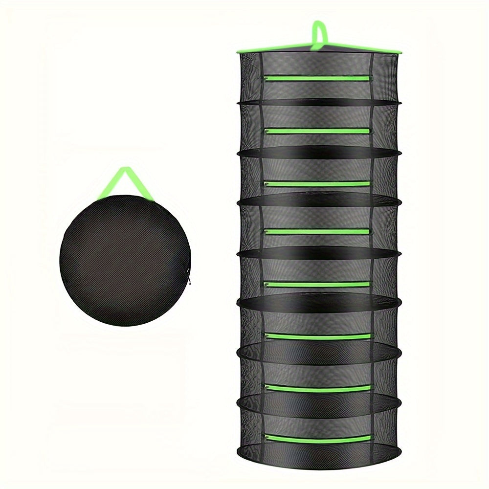 Séchage suspendu pour herbes | Maille respirante multi-couches | Pliable et peu encombrant | Conservation de l'arôme