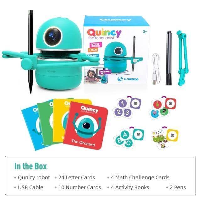 EduBot™ - Robot Jouet Interactif pour Apprentissage du Dessin