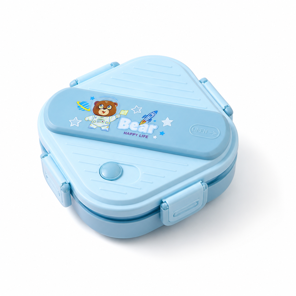 Détail de la fermeture étanche de la boîte repas bento