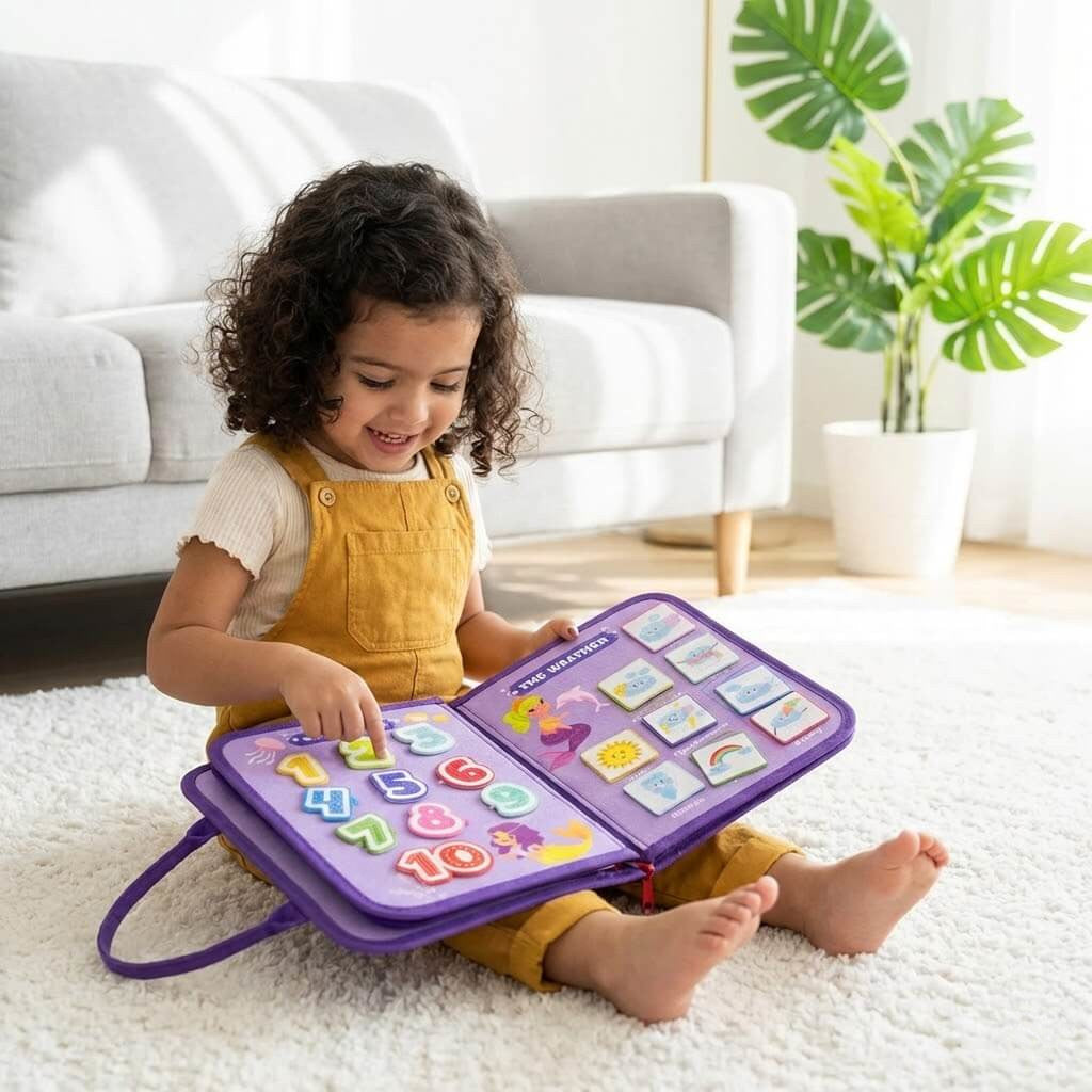 TodyJoy - Tableau d'Activités Montessori pour Tout-Petits