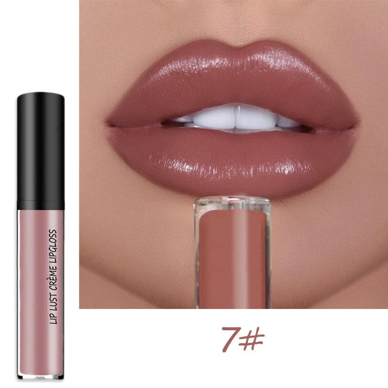 LumiLuxe - Gloss à Lèvres Imperméable 12 Teintes Métalliques