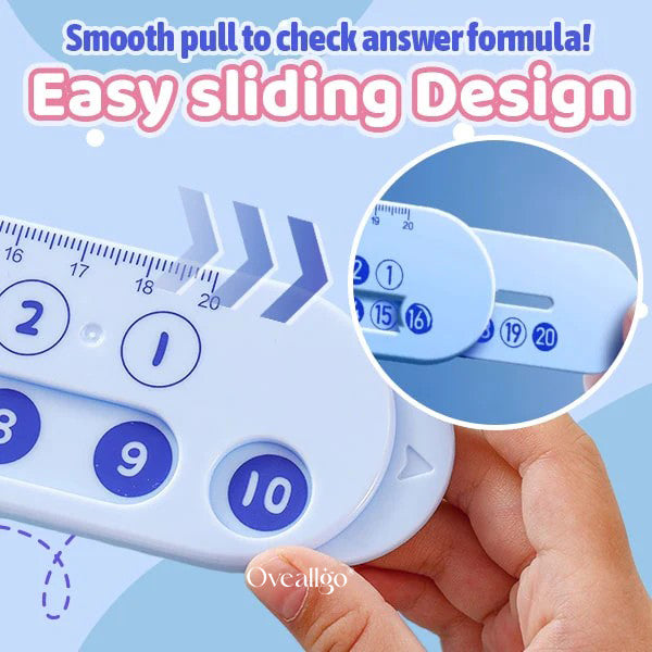 NumSlide™ - Règle Coulissante Maths pour Enfants
