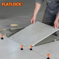 FlatLock™ - Système Nivellement Carreaux Réutilisable 50 Pièces