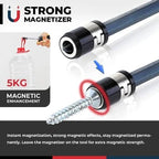 PullMate™ - Anneau Magnétique pour Tournevis Bricolage Facile
