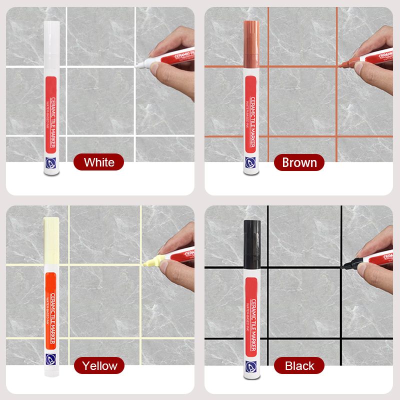 HydraShield™ - Stylo Revitalisant Carrelage Imperméable Anti-Moisissure