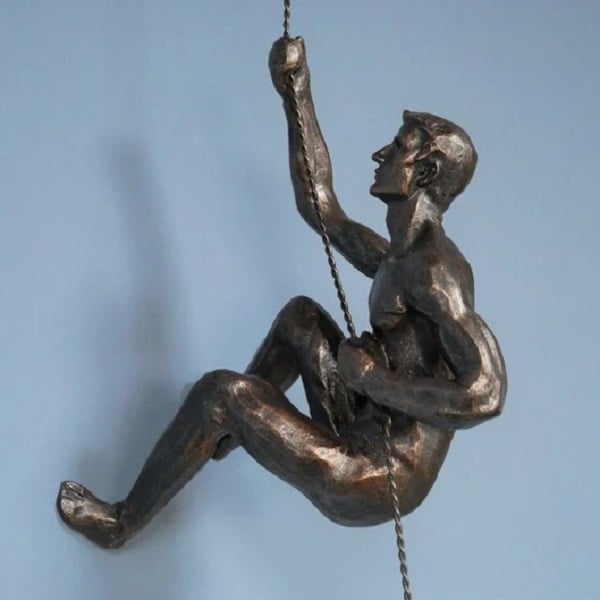 ClimbArt - Figure d'Escalade Murale Artistique Premium