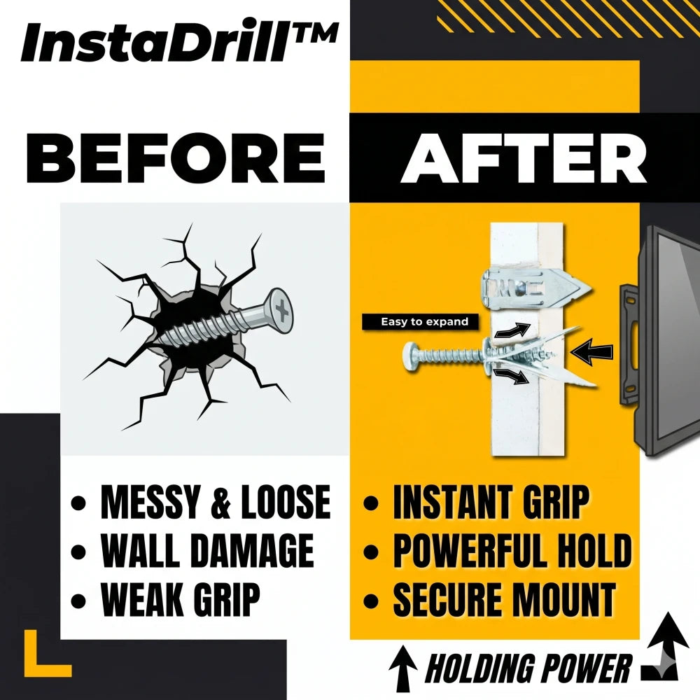 WallGuard Pro - Accrochez Tout en Toute Sécurité Sans Endommager les Murs