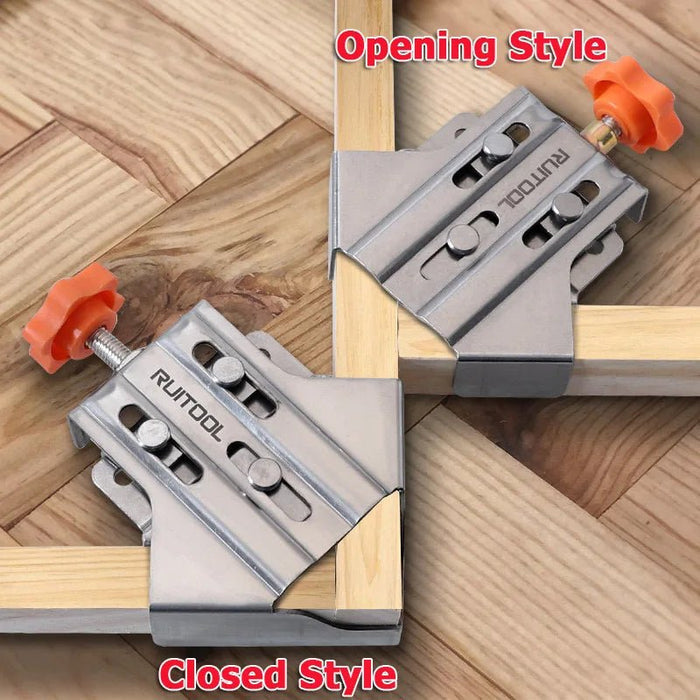 CoinClamps™ - Pinces d'Angle 90° en Acier Inoxydable