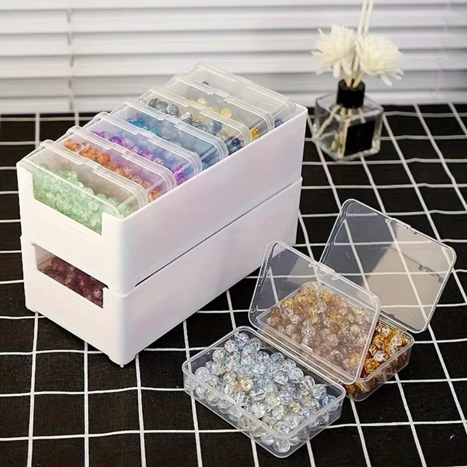 Boîte d'Organisation de Câbles | Rangement Multi-Compartiments pour Câbles de Charge et Bijoux | Idéal pour le Voyage