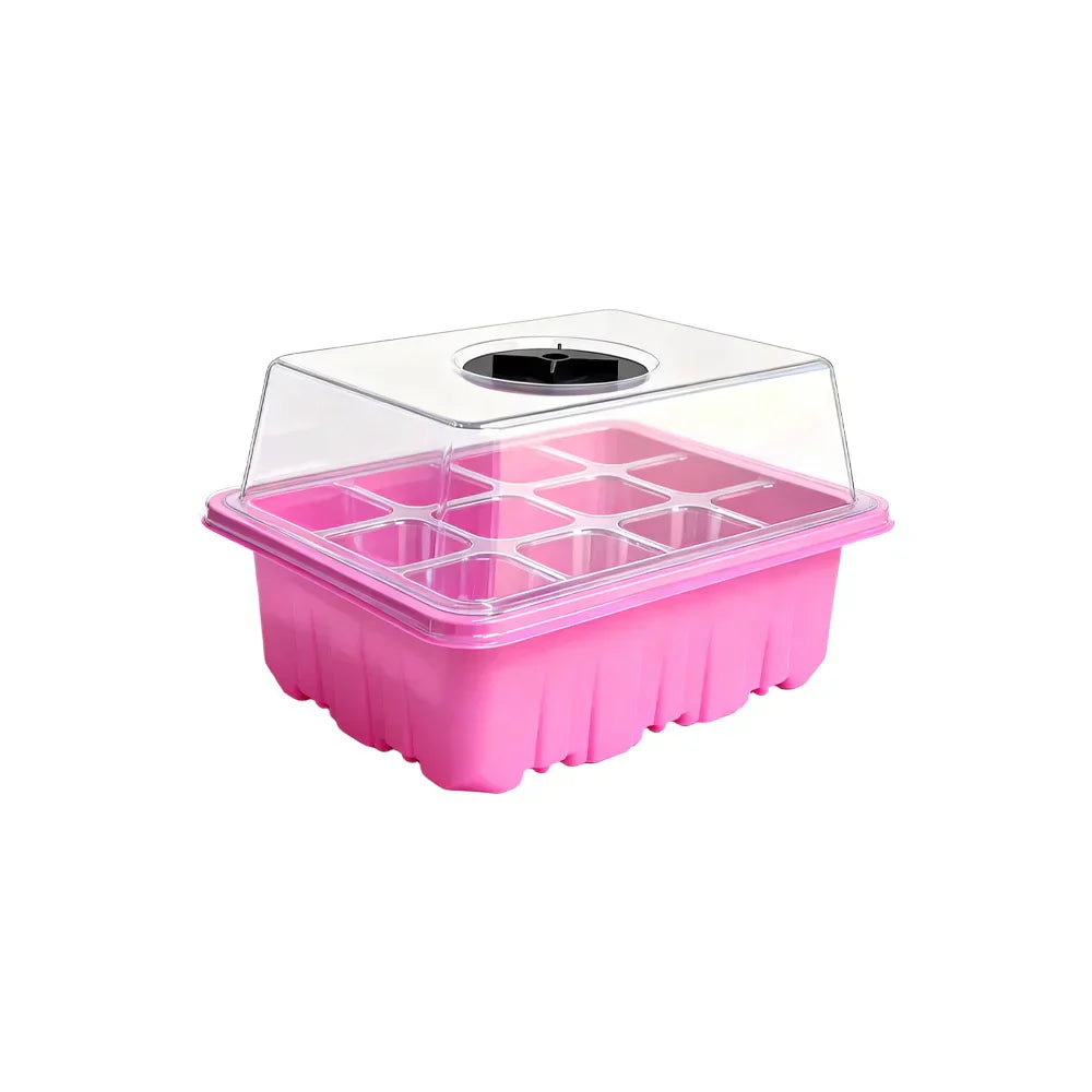 Kit de démarrage pour semis | Cloche haute transparente | Options de plateau multi-cellules | Design compact