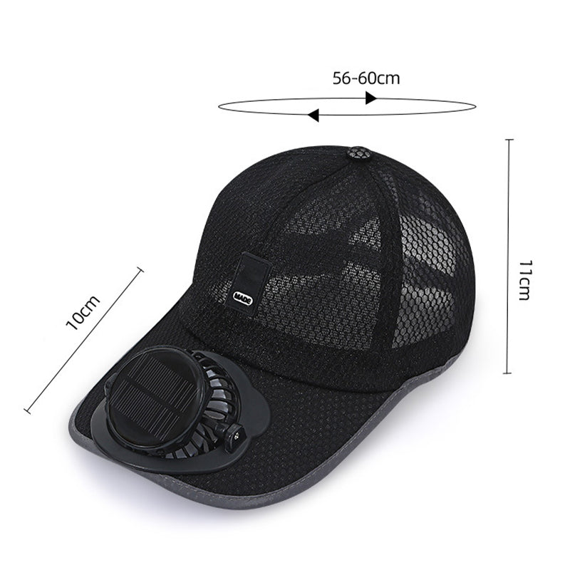 Chapeau ventilé BreezeGuard – Protection solaire