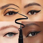 Crayon Eyeliner Noir | Résistant aux Taches & Waterproof | Fini Mat Haute Pigmentation | Facile à Utiliser pour Débutants