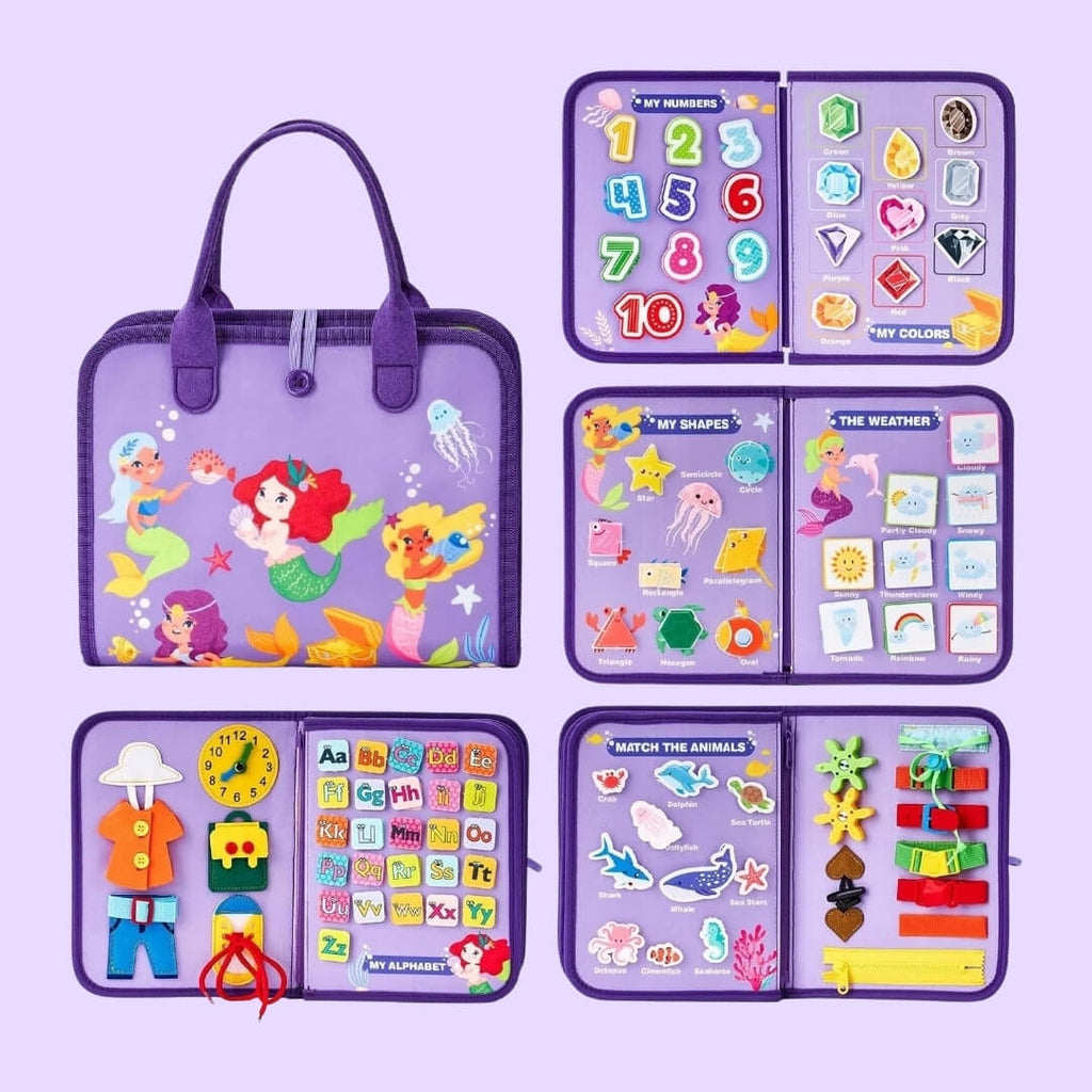 TodyJoy - Tableau d'Activités Montessori pour Tout-Petits