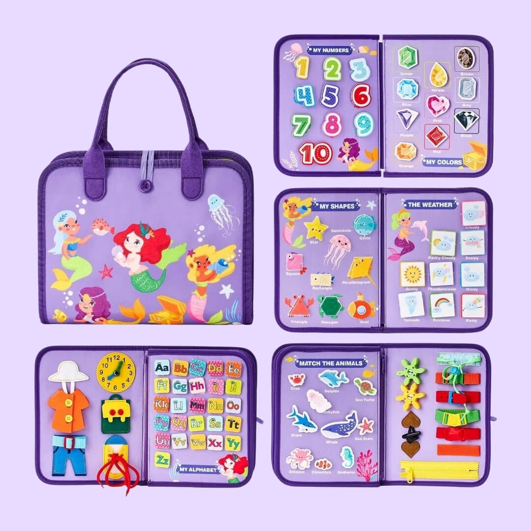 TodyJoy - Tableau d'Activités Montessori pour Tout-Petits