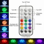 Éclairage LED LumiWave – Étanche et 16 couleurs