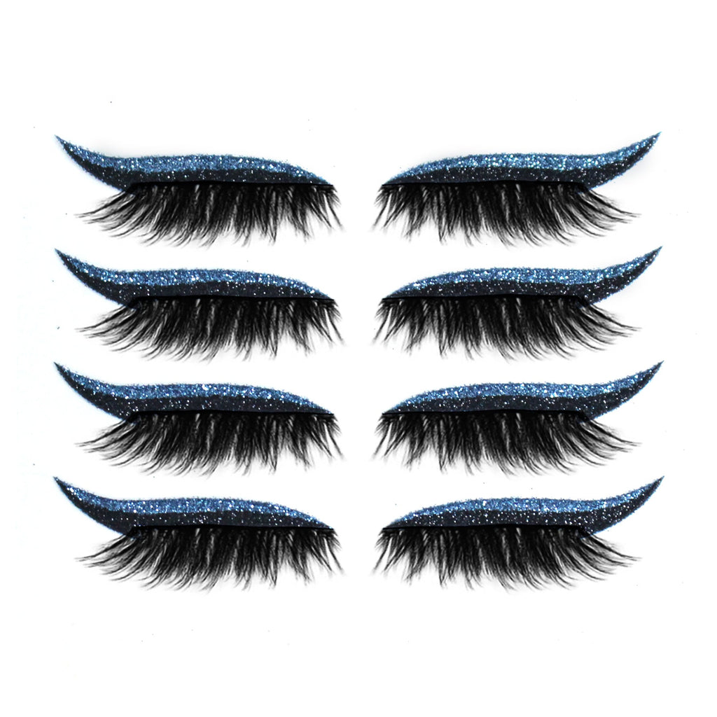 GlamEase - Autocollants Eyeliner Réutilisables Œil de Chat