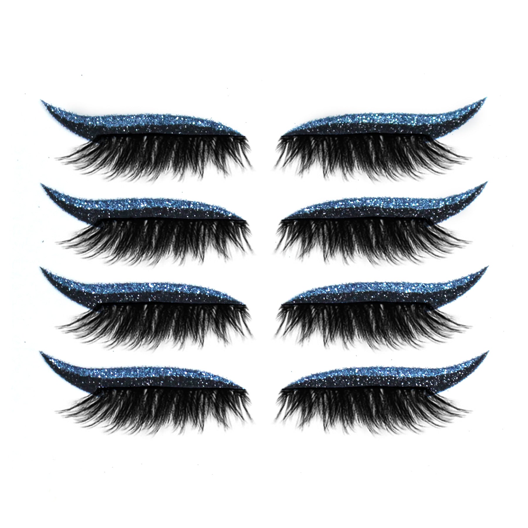 GlamEase - Autocollants Eyeliner Réutilisables Œil de Chat