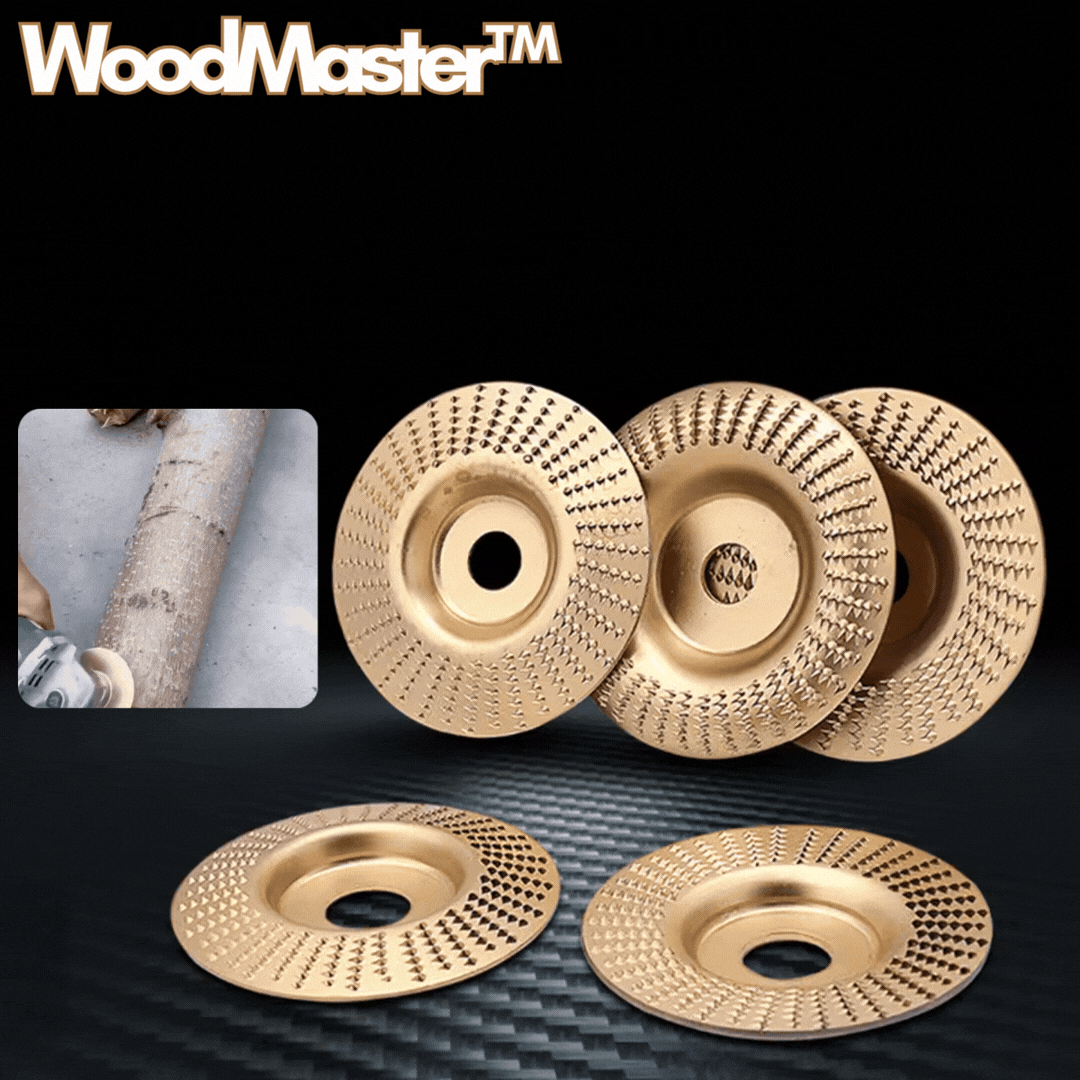 WoodMaster™ - Disque Sculpture Bois Carbure de Tungstène