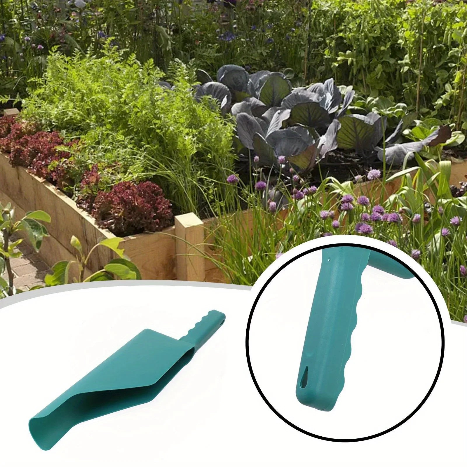 Outil de Cuillère pour Gouttière | Cuillère Courbée Flexible | Multi-Usage pour Feuilles et Débris | Nettoyage Facile