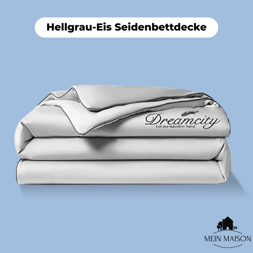Couverture d'été pour dormeurs chauds | Tissu rafraîchissant en soie glacée | Respirant et lavable en machine