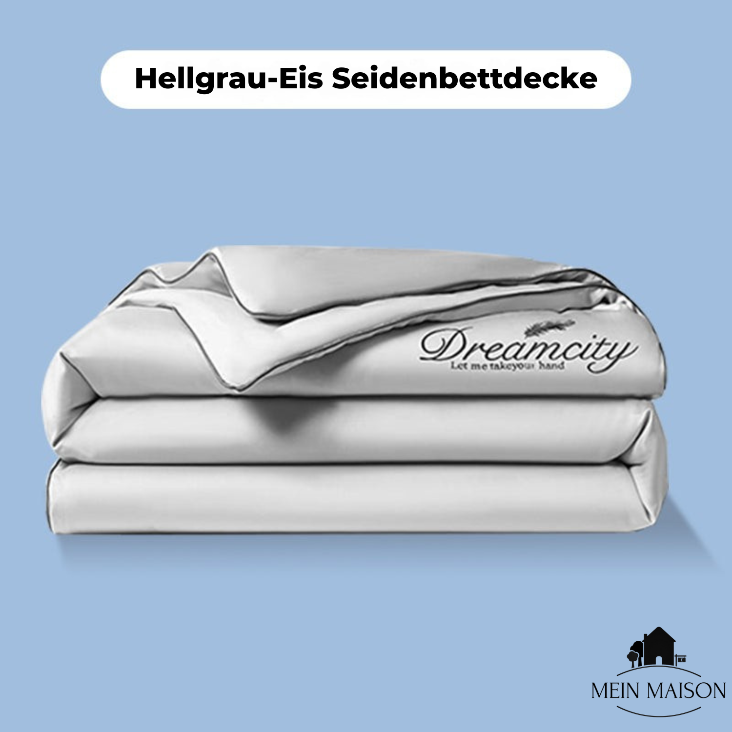 Couverture d'été pour dormeurs chauds | Tissu rafraîchissant en soie glacée | Respirant et lavable en machine