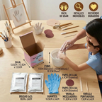 CherishCraft - Kit de Moulage d'Empreinte de Main en 3D