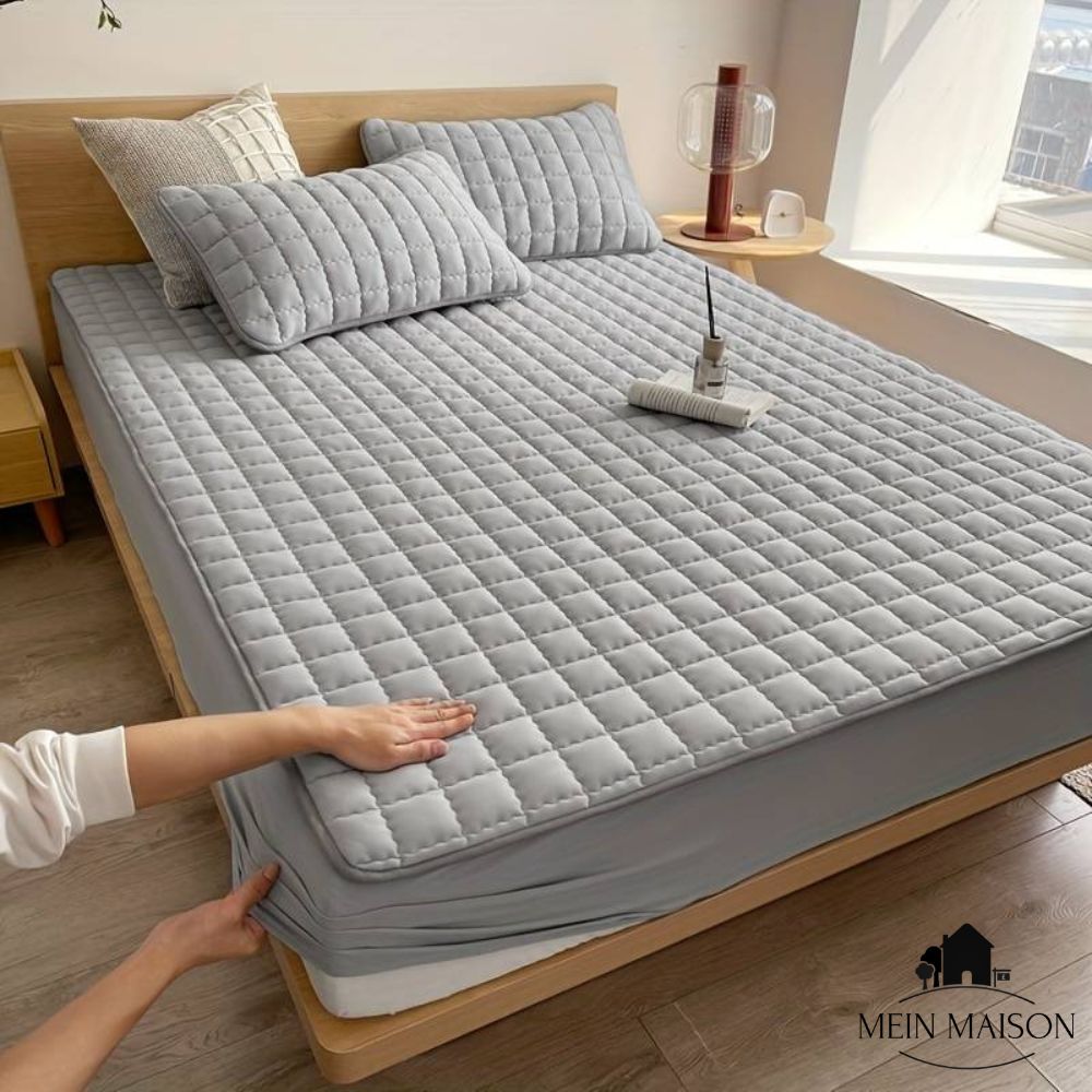 Housse de Matelas | Tissu Doux et Respirant | Protection Hygiénique | Convient aux Matelas jusqu'à 30 cm