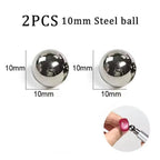 Kit Aimant Ongles Œil de Chat | Aimant Double Tête & Perles Magnétiques | Acier Inoxydable | Précision Salon